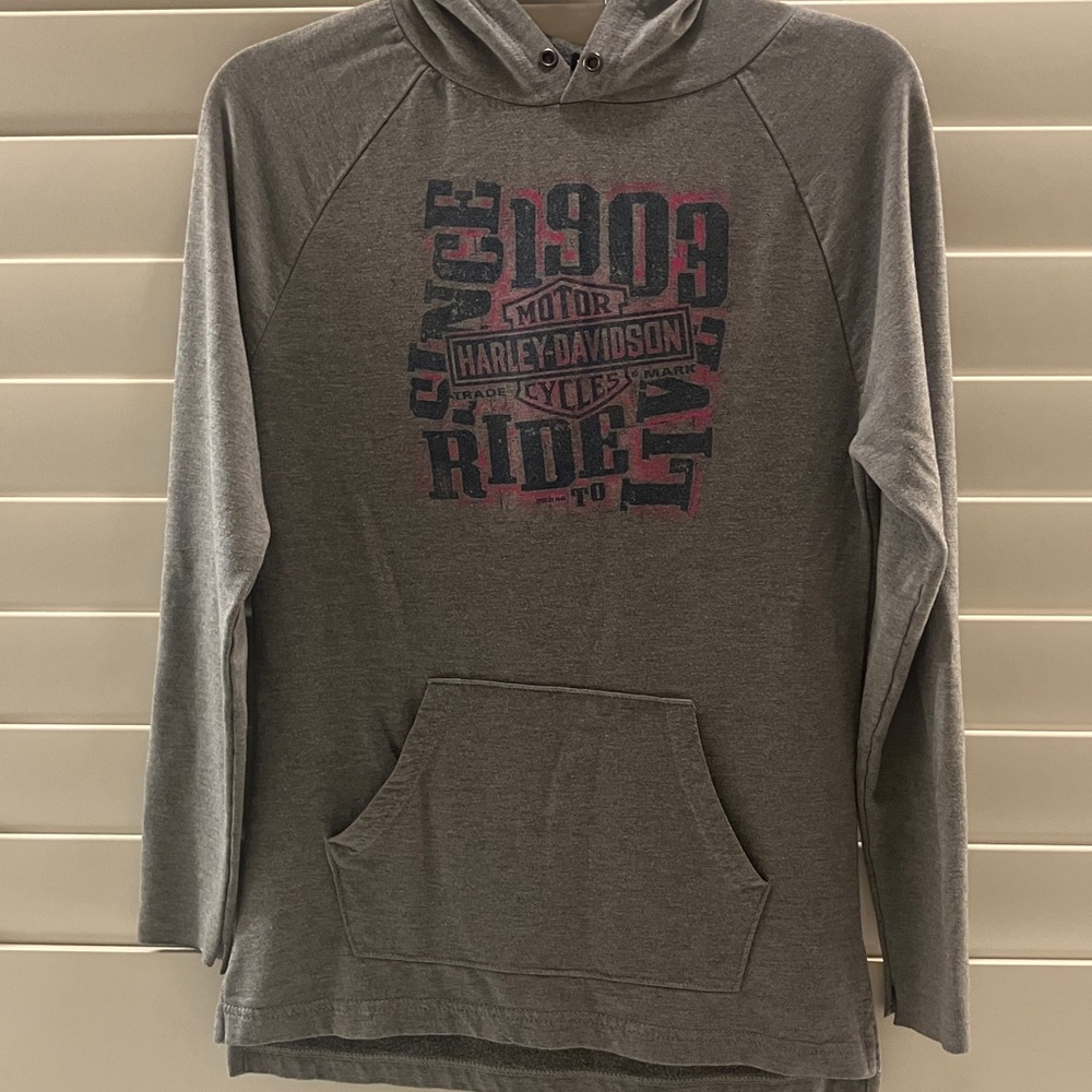 Harley-Davidson Gray Hoodie